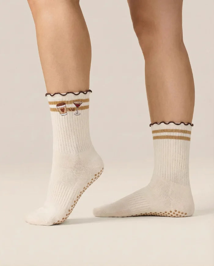 Grip Socks – A Coffee Date