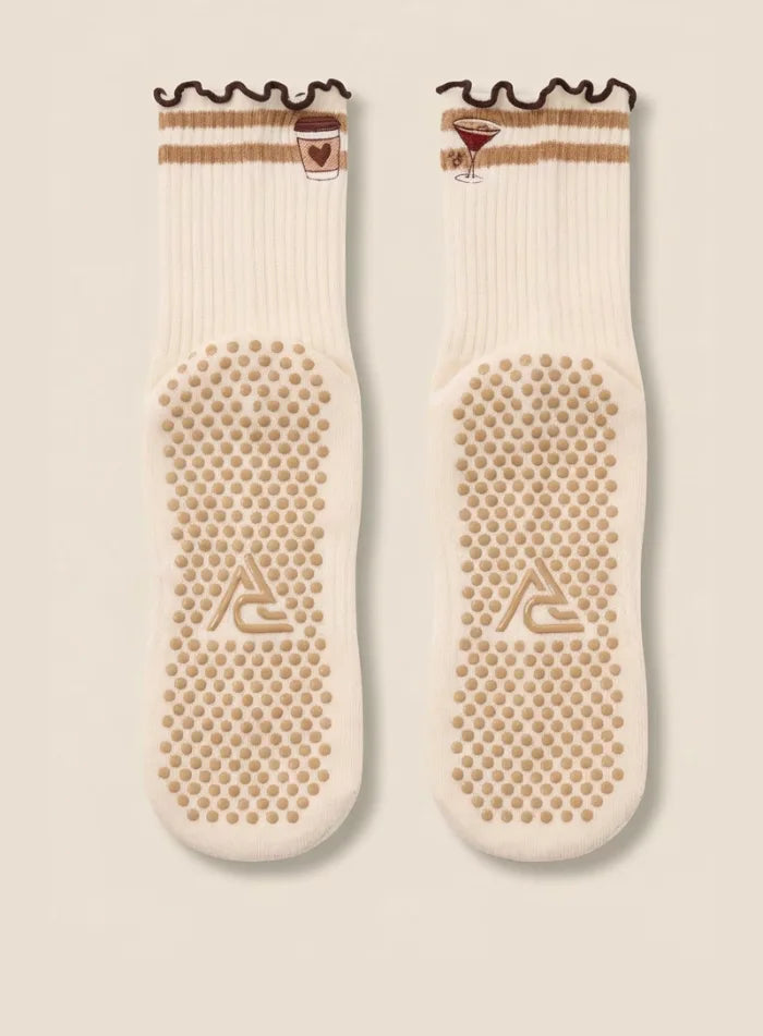Grip Socks – A Coffee Date